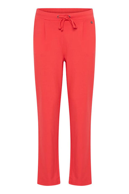 Fransa Jersey stretch Trousers in Coral 20605622