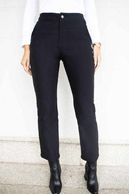 No2morrow Rome Cosy insulated trousers in Black. 29&quot; leg