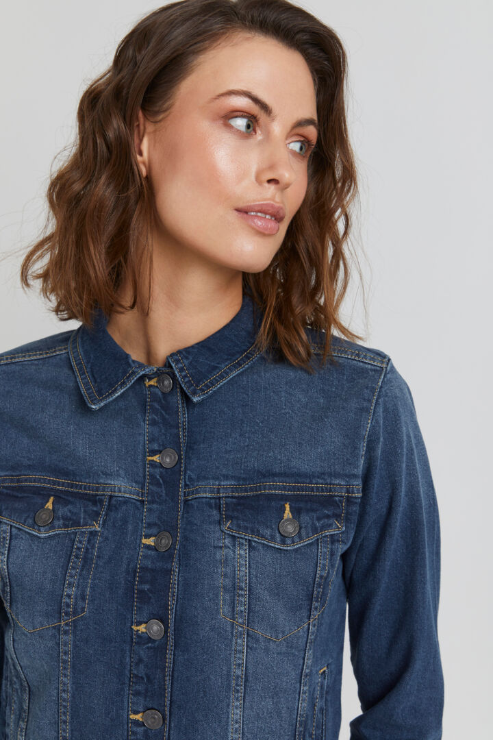 Fransa True blue denim jacket 20609041