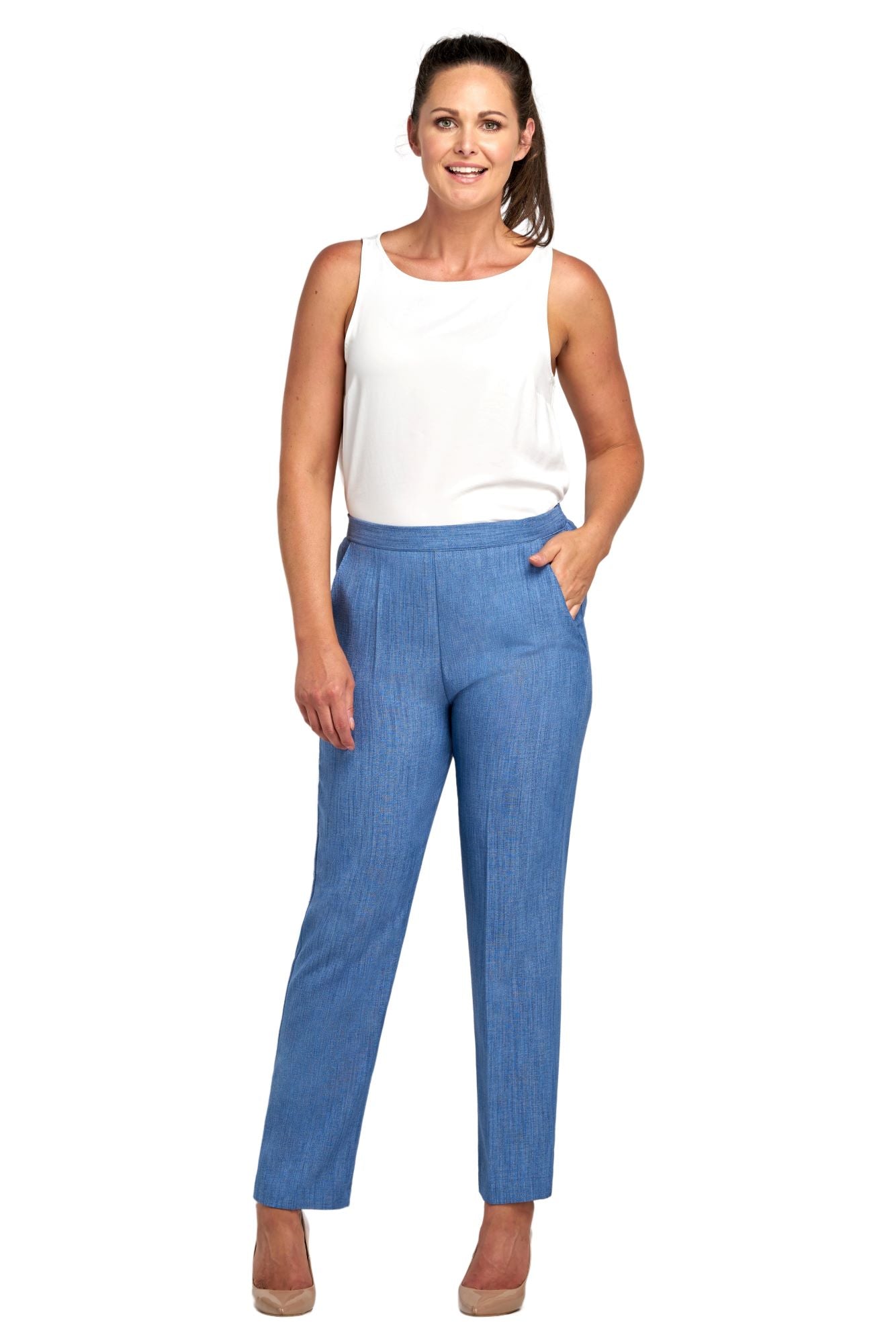 Faye Classic trouser in 27&quot; or 29&quot; leg by Pinns 108Ll