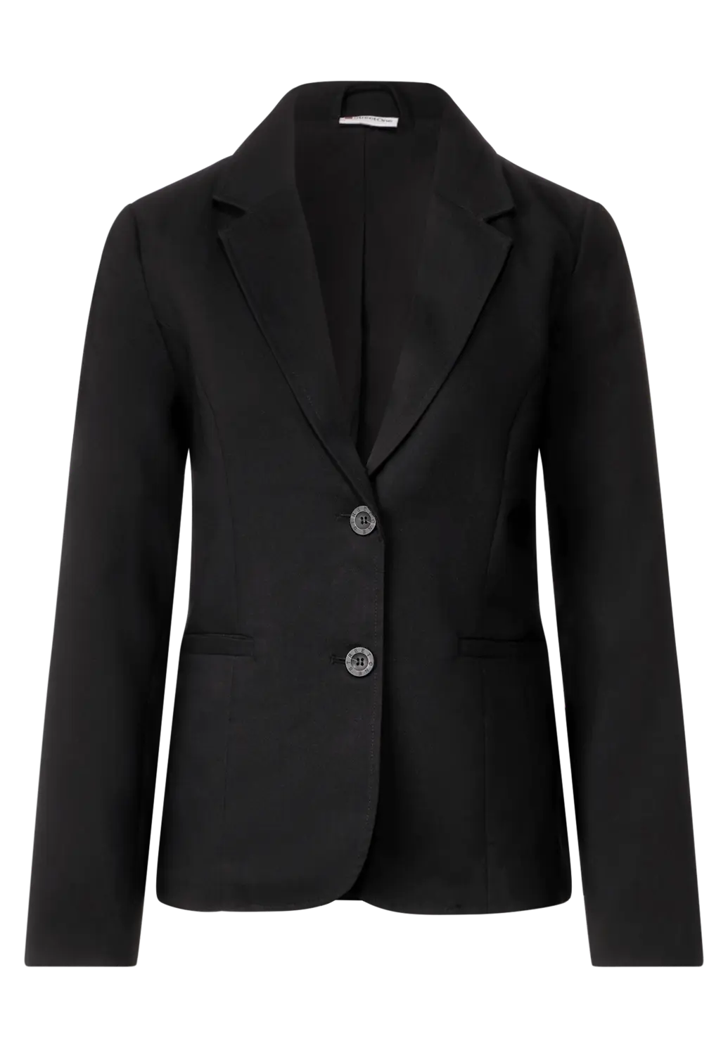 Street One black twill blazer 211839