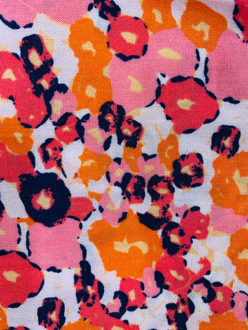 Pretty floral print dress  ( Orange/pink mix) Fransa   20611883