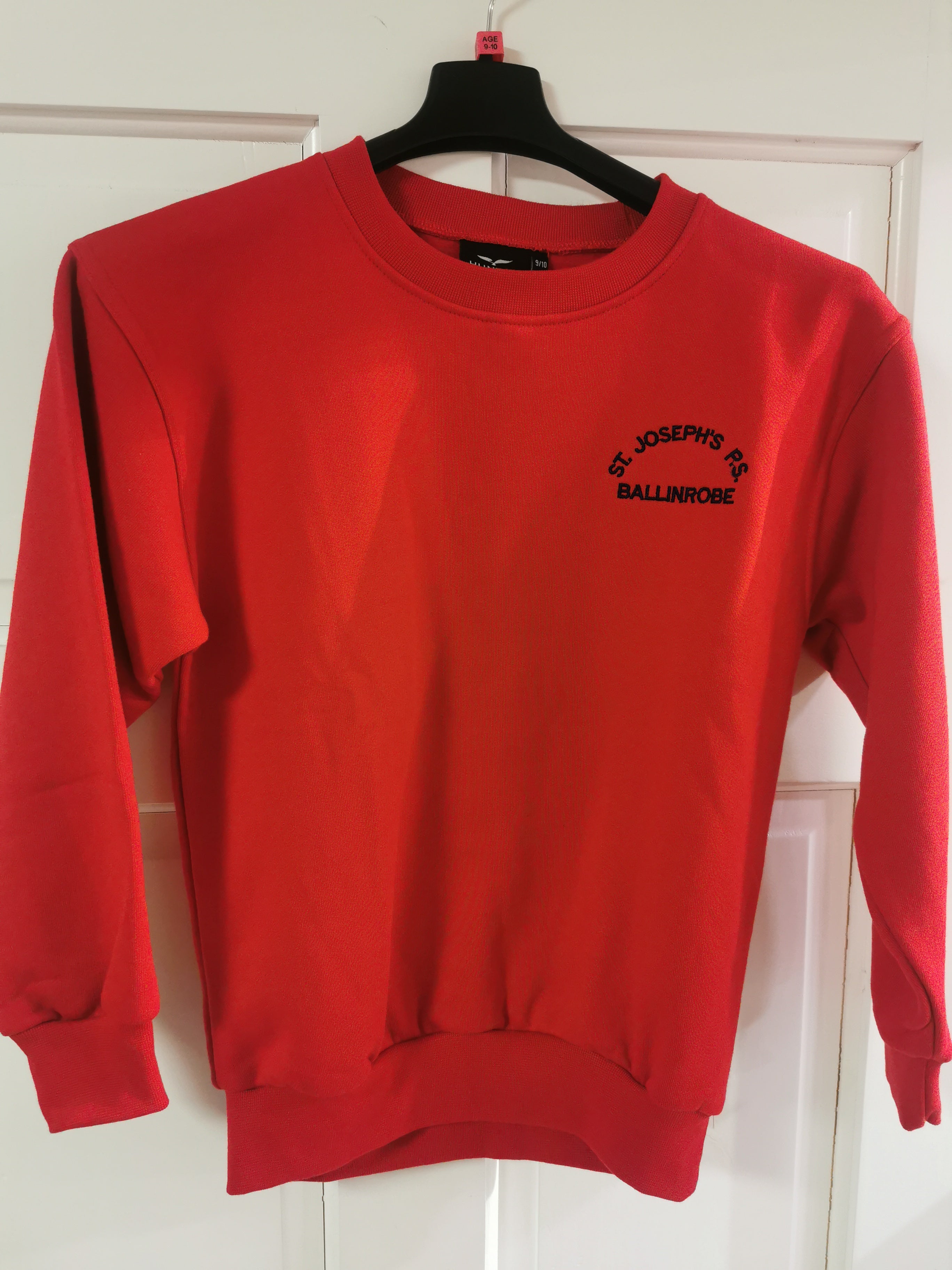 St Josephs Primary School Ballinrobe  Red Sweatshirt