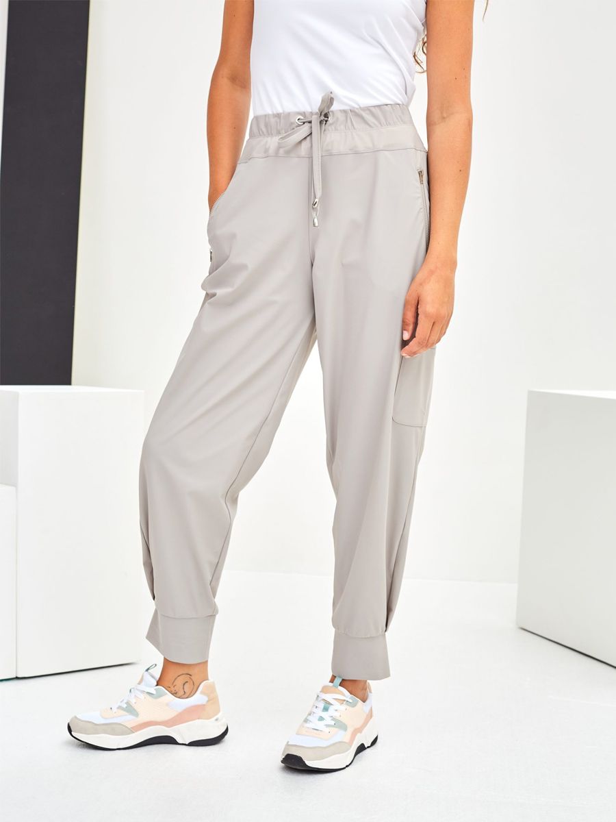 NAYA CUFF TROUSER WITH ZIP DETAIL NAS23102